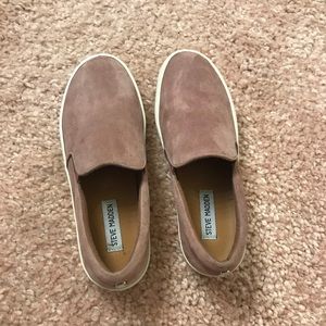 Steve Madden platform slip-on sneakers